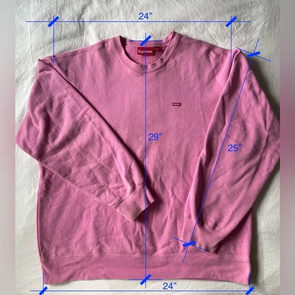 Supreme Pink Crewneck Sweatshirt - Picture 6 of 7